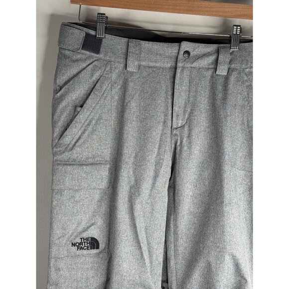 NWT THE NORTH FACE Women's Freedom Insulated Snow Ski Pant Heather Grey Size L - Picture 5 of 7